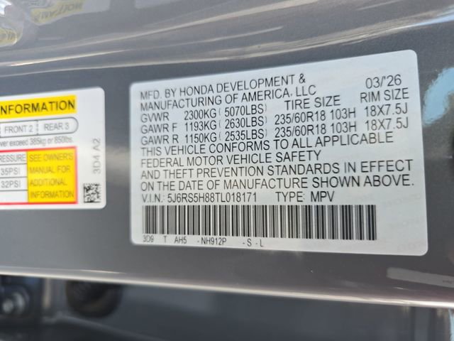 New 2026 Honda CR-V Sport-L image 37