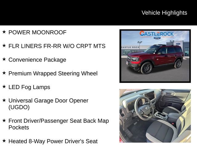 New 2025 Ford Bronco Sport Big Bend w/ Convenience Package image 7