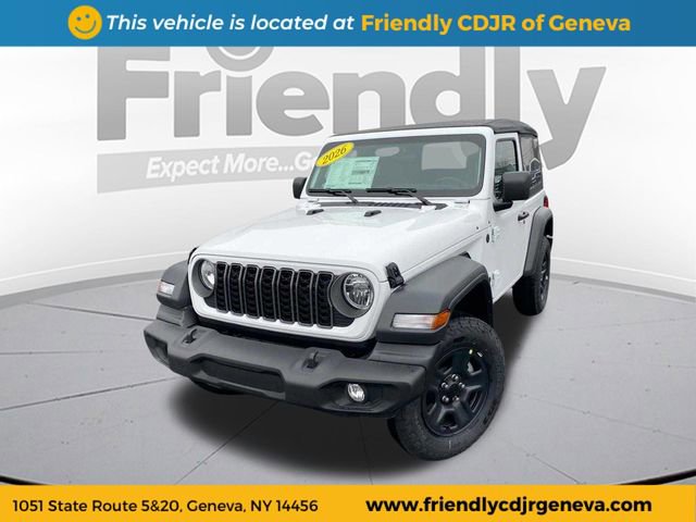 New 2026 Jeep Wrangler Sport AWD/4WD 360° Tour