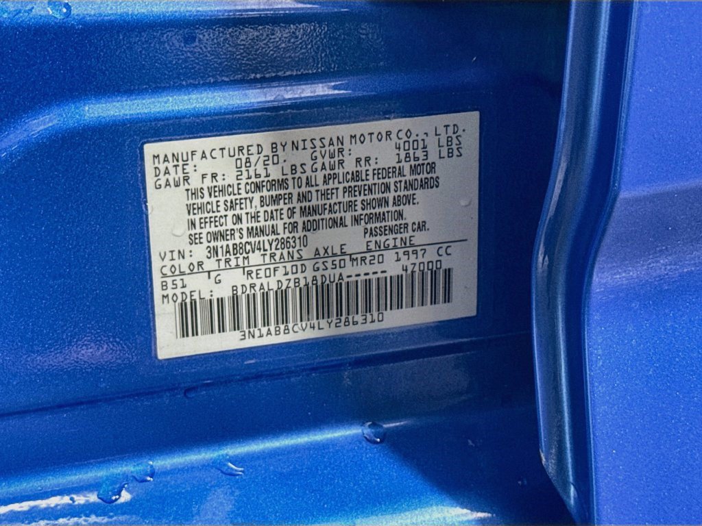 Used 2020 Nissan Sentra SV FWD image 39