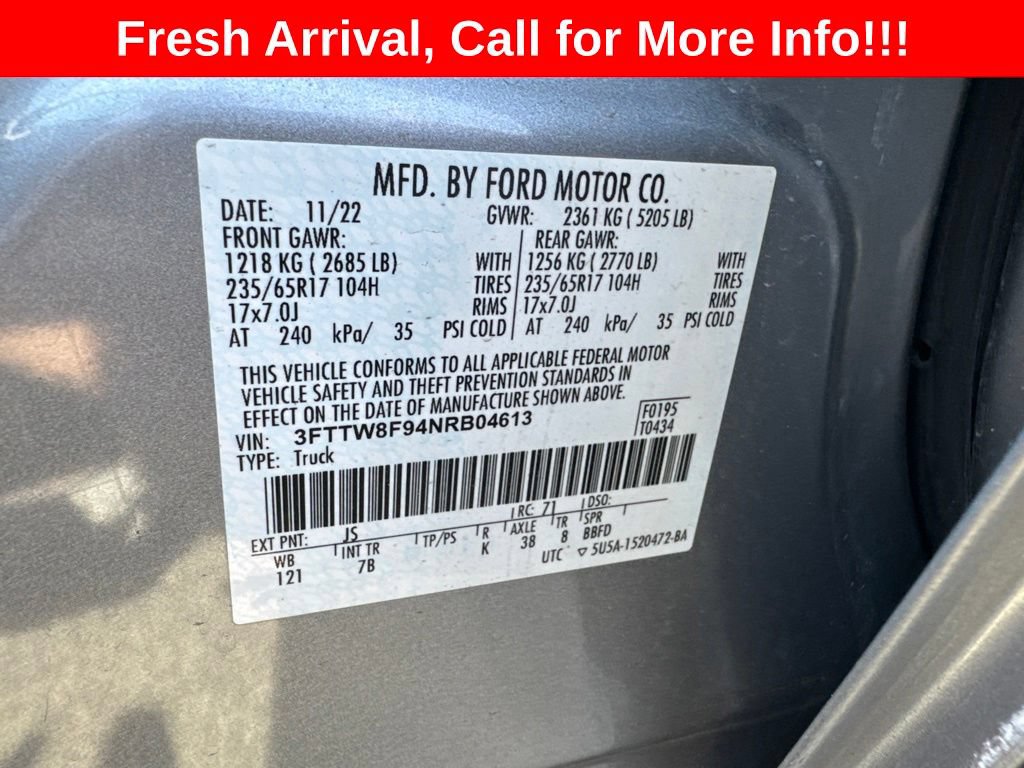 Used 2022 Ford Maverick XLT w/ Equipment Group 300A Standard AWD/4WD image 22