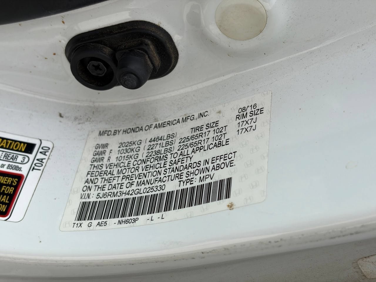 Used 2016 Honda CR-V SE image 13