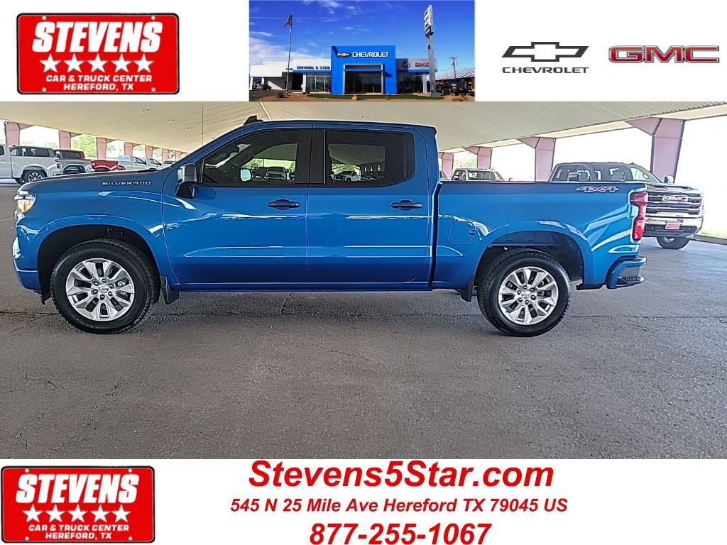 Used 2024 Chevrolet Silverado 1500 Custom AWD/4WD image 1