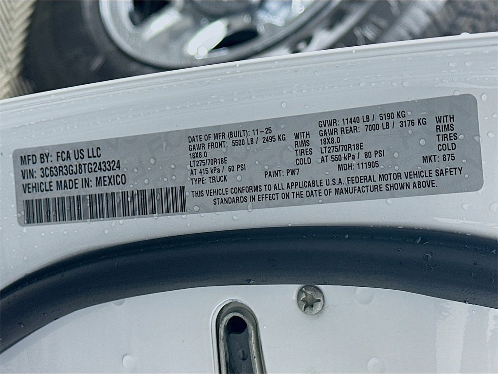 New 2026 RAM 3500 Tradesman image 18