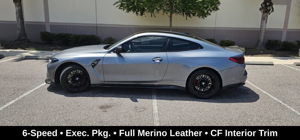 Used 2025 BMW M4 Coupe w/ Executive Package RWD video 1