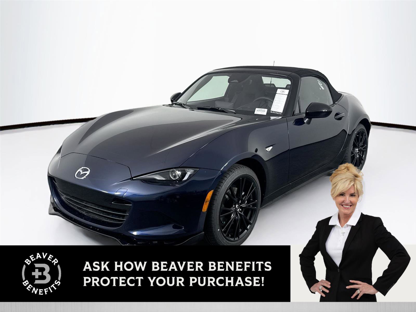 New 2026 MAZDA MX-5 Miata Club w/ Interior Package RWD image 1