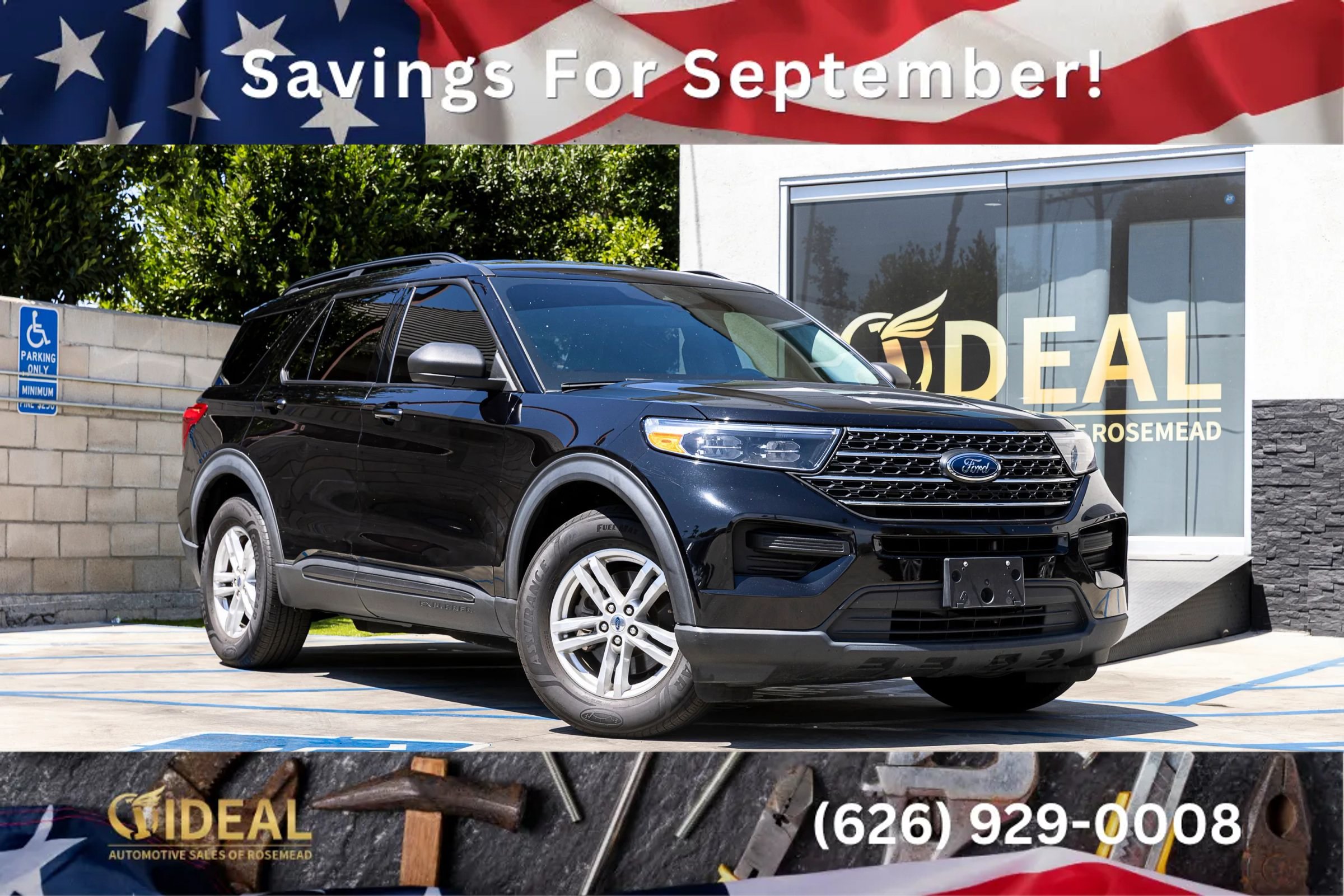 Used 2023 Ford Explorer XLT RWD image 1