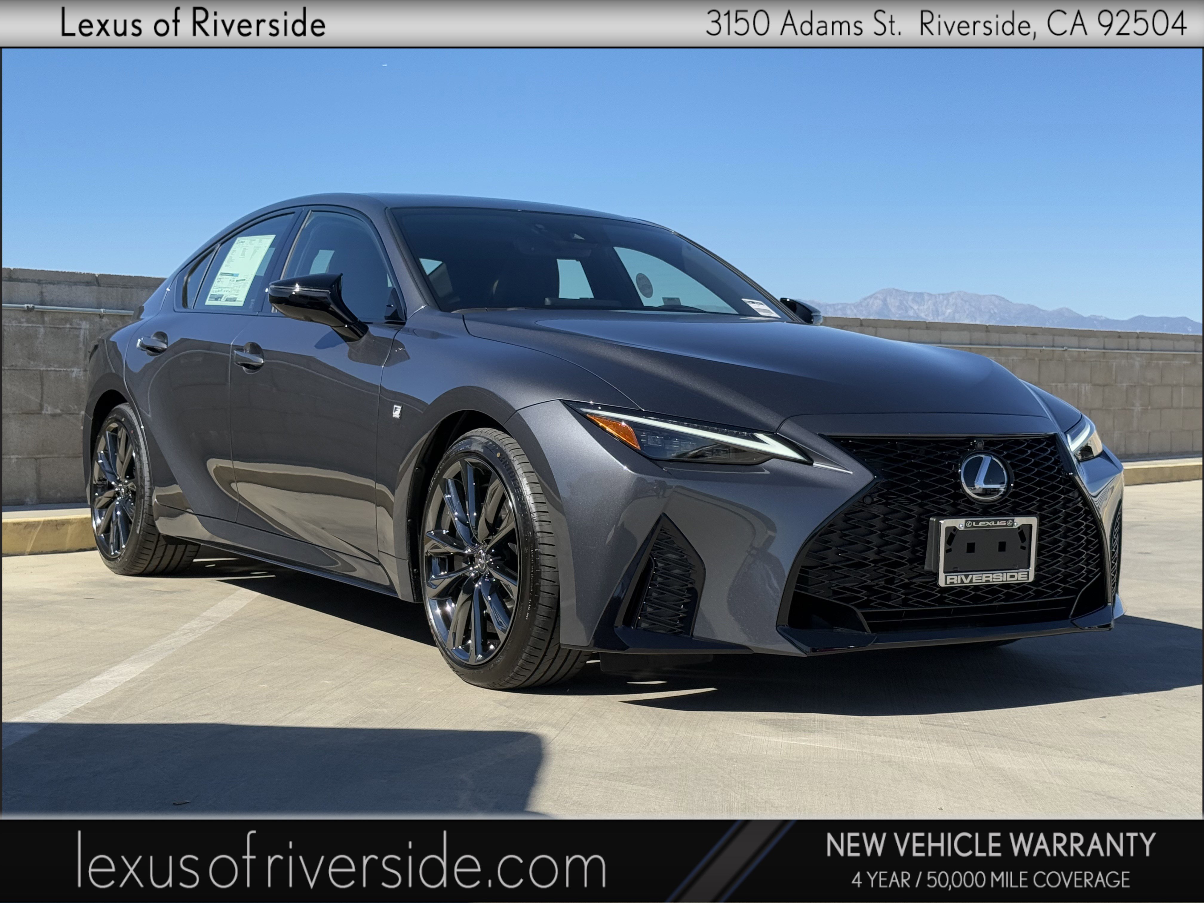 New 2025 Lexus IS 350 F Sport