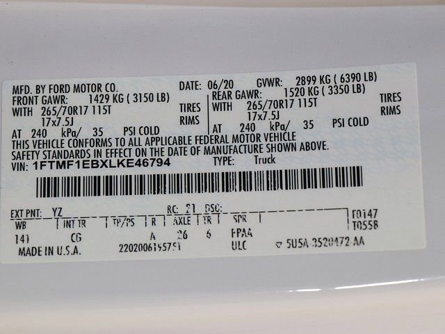 Used 2020 Ford F150 XL w/ XL Power Equipment Group image 27