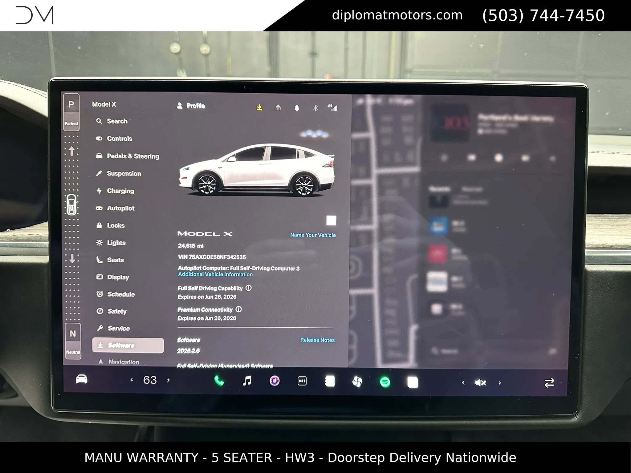 Used 2022 Tesla Model X AWD/4WD image 32