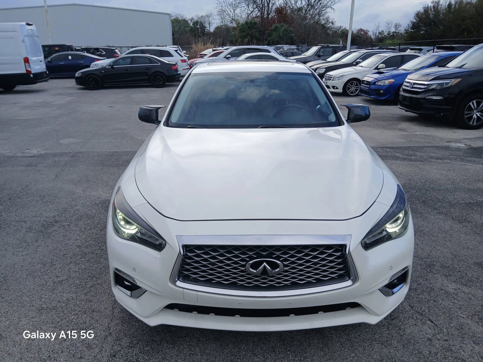 Used 2021 INFINITI Q50 Luxe w/ Cargo Package AWD/4WD image 3