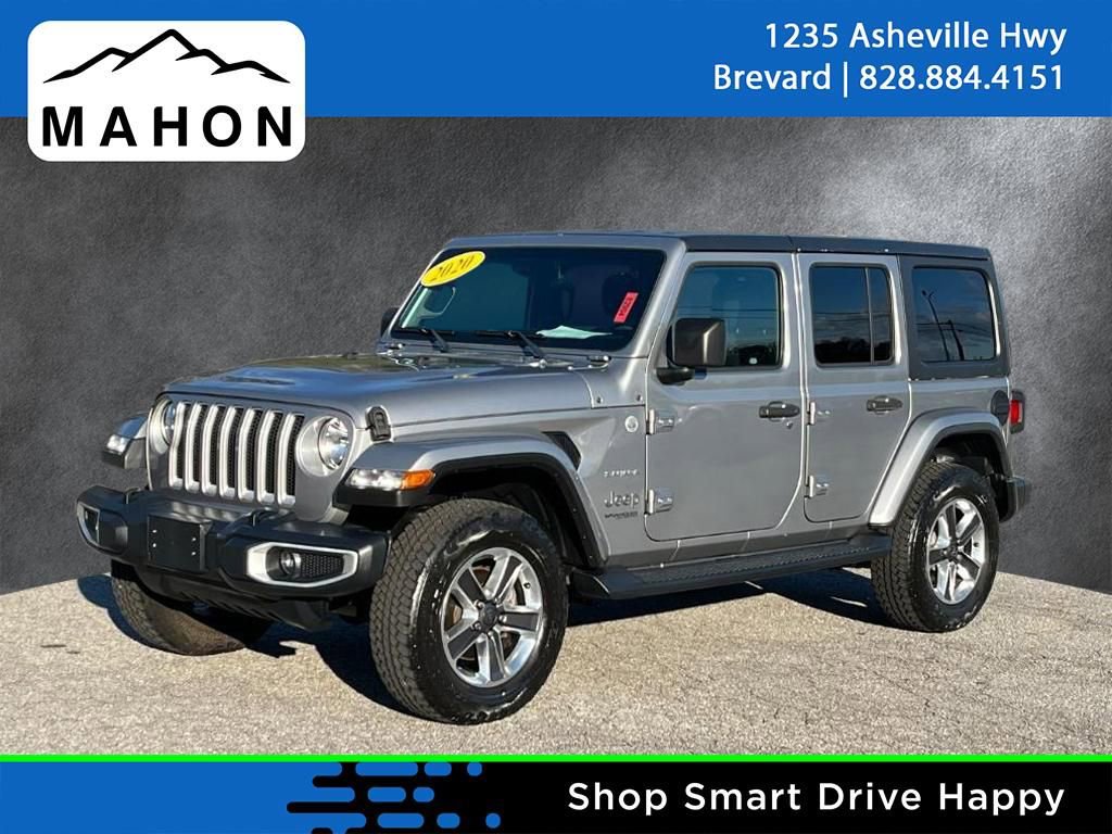 Used 2020 Jeep Wrangler Unlimited Sahara w/ Cold Weather Group image 1