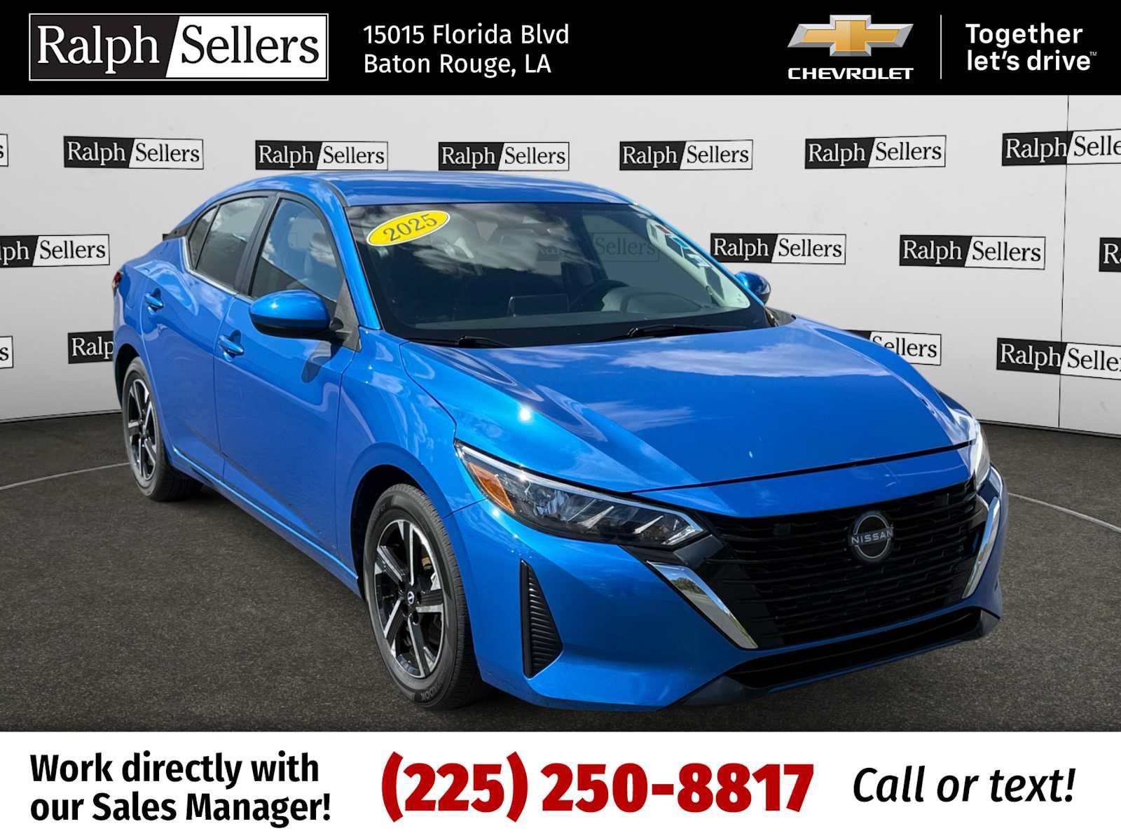 Used 2025 Nissan Sentra SV FWD image 1