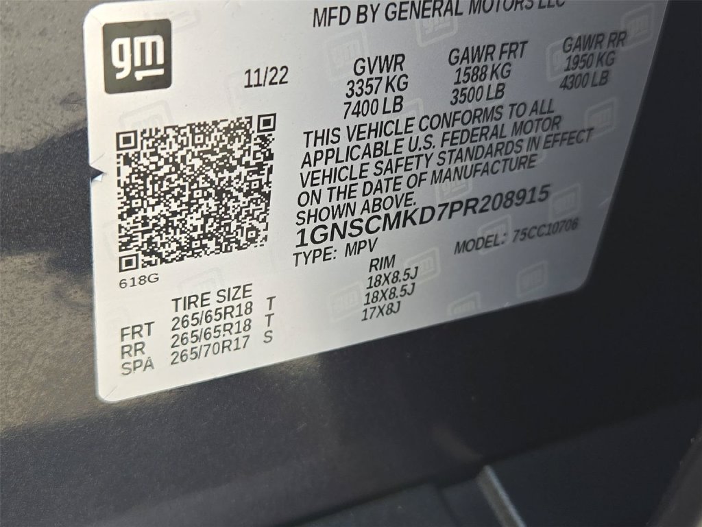 Certified 2023 Chevrolet Tahoe LS RWD image 25