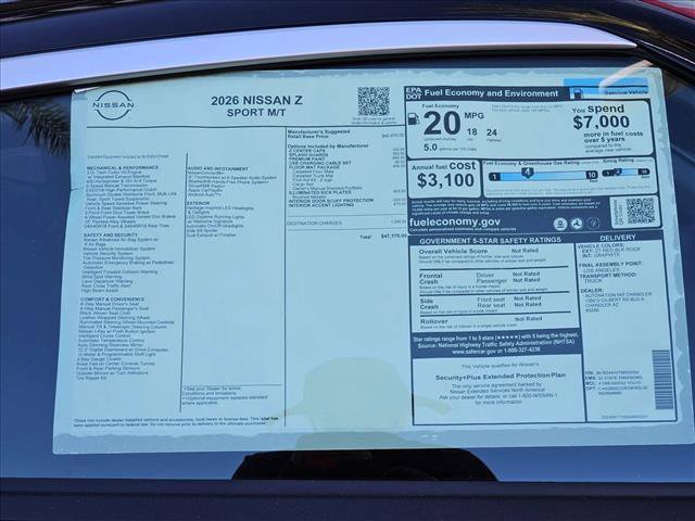 New 2026 Nissan Z Sport image 16