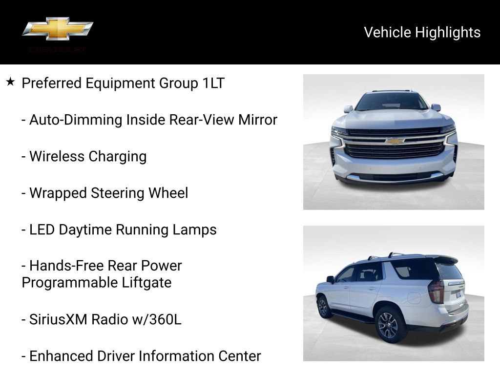 Used 2023 Chevrolet Tahoe LT w/ Luxury Package AWD/4WD image 22