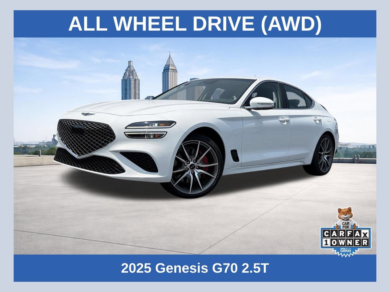 Used 2025 Genesis G70 2.5T AWD/4WD 360° Tour