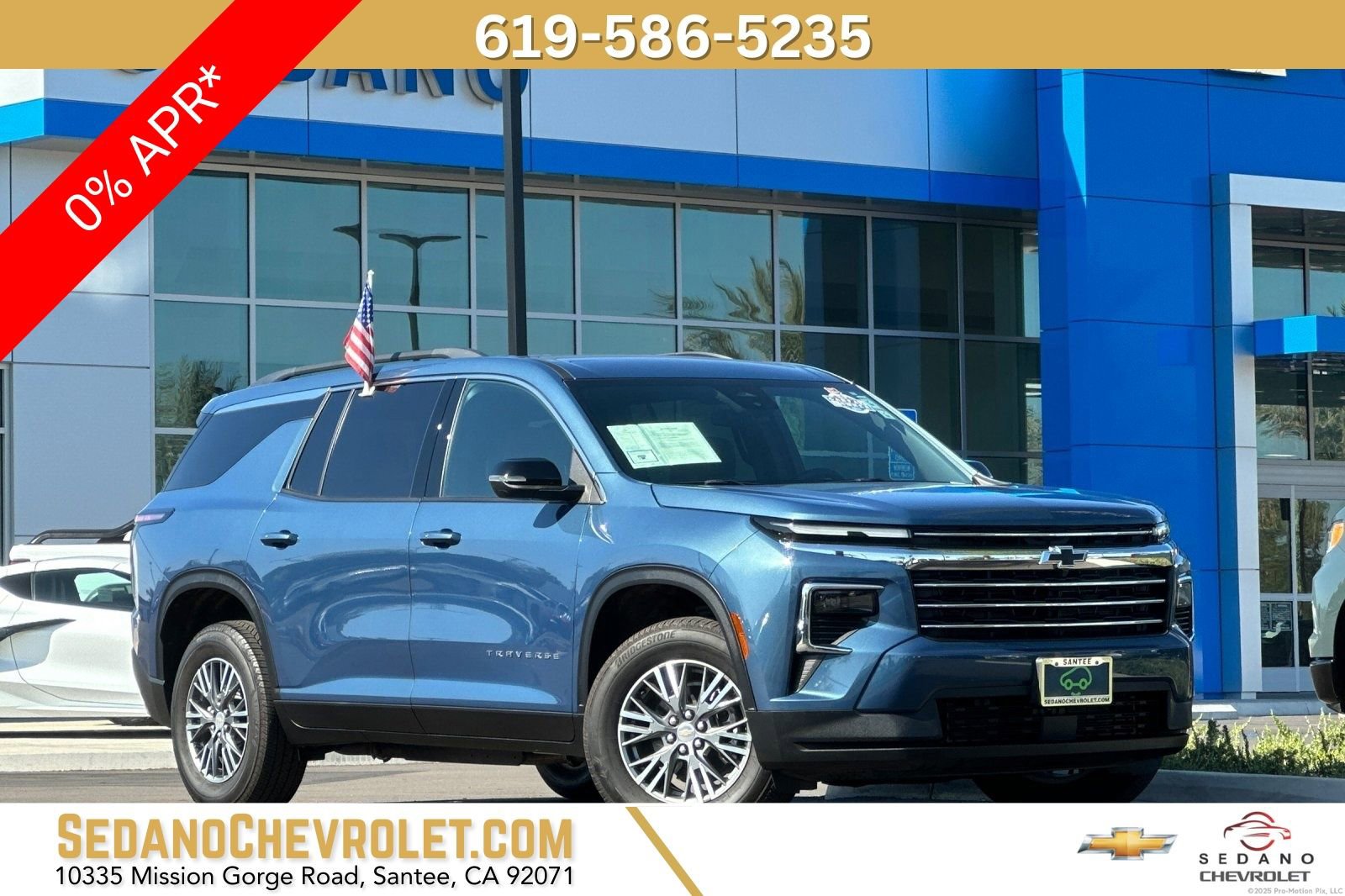 Certified 2025 Chevrolet Traverse LT w/ LPO, Floor Liner Package