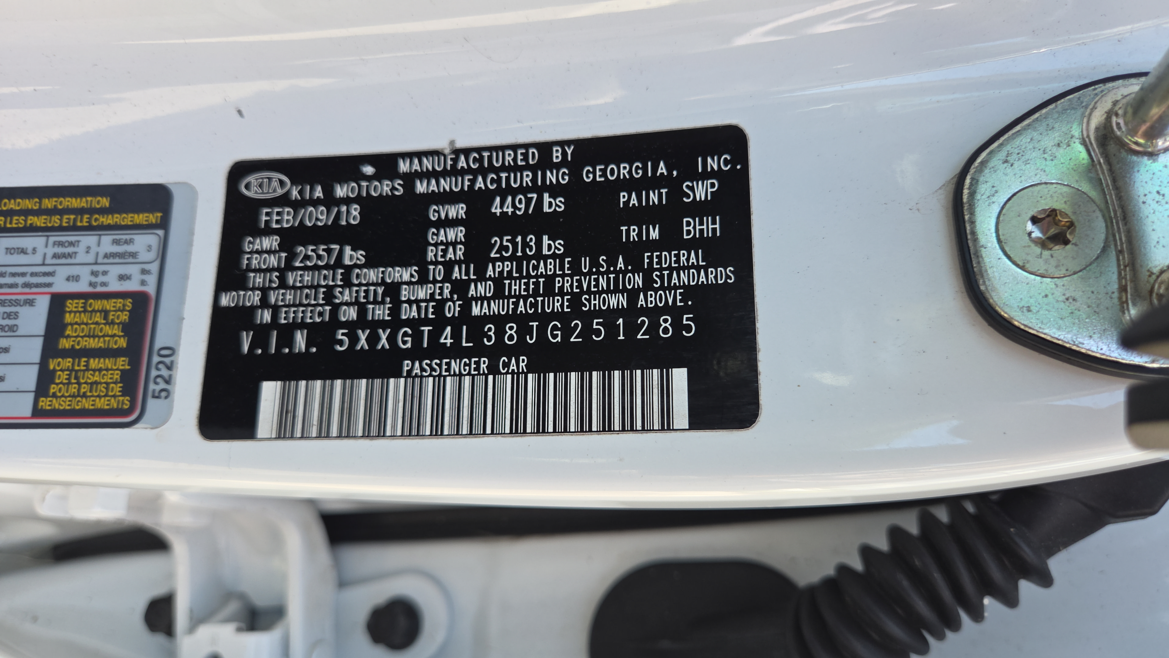 Used 2018 Kia Optima LX w/ Convenience Package FWD image 24