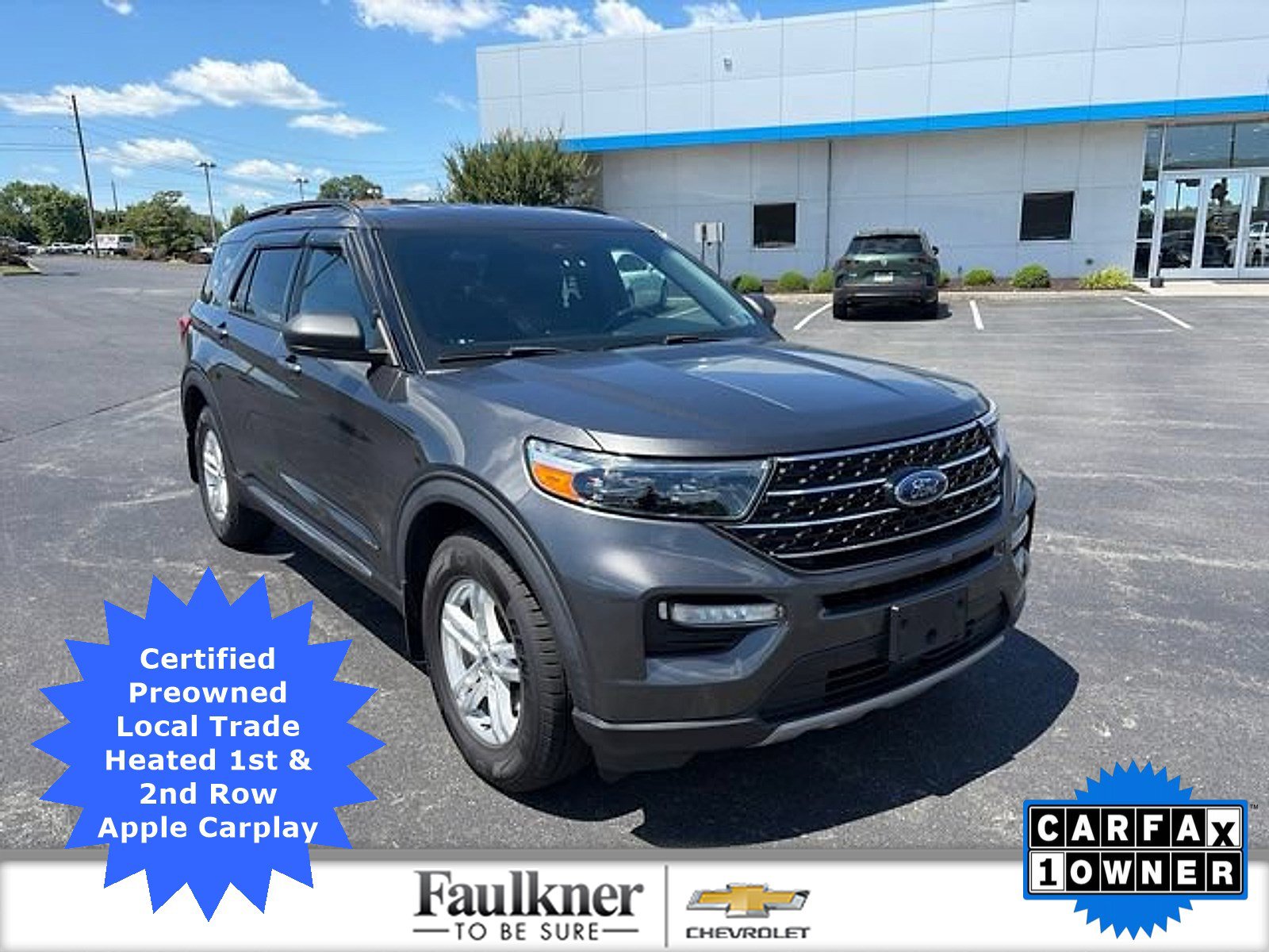 Used 2020 Ford Explorer XLT w/ Equipment Group 202A AWD/4WD image 1