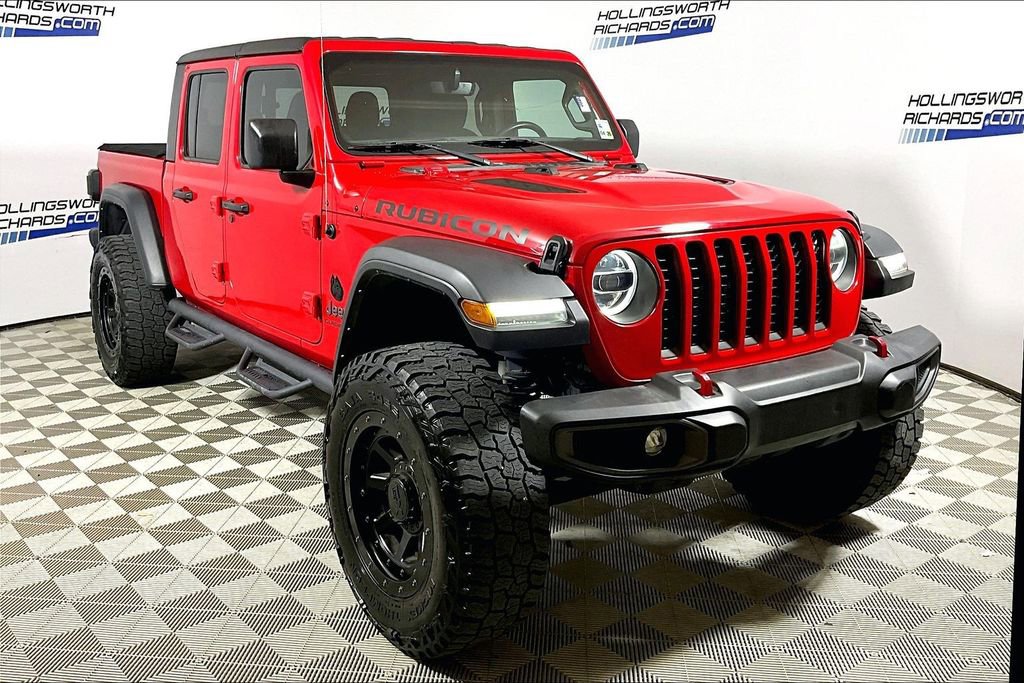 Used 2022 Jeep Gladiator Rubicon w/ LED Lighting Group AWD/4WD image 3