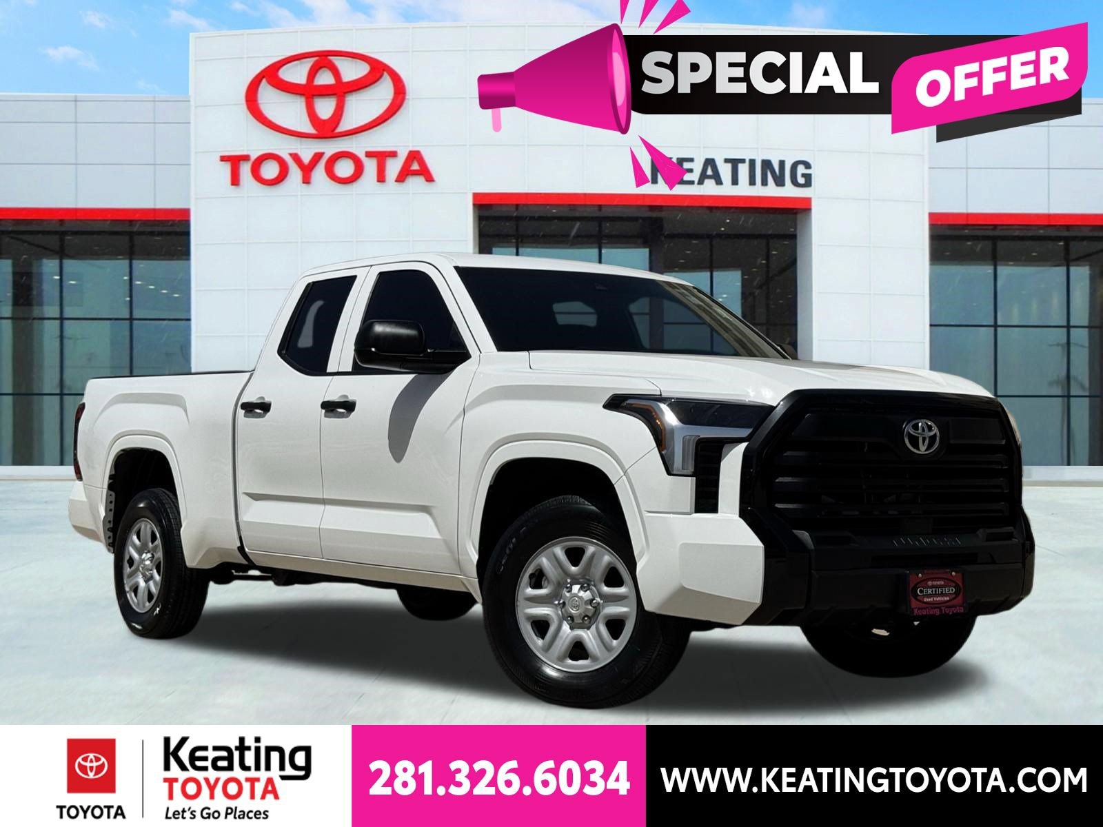 Certified 2026 Toyota Tundra SR