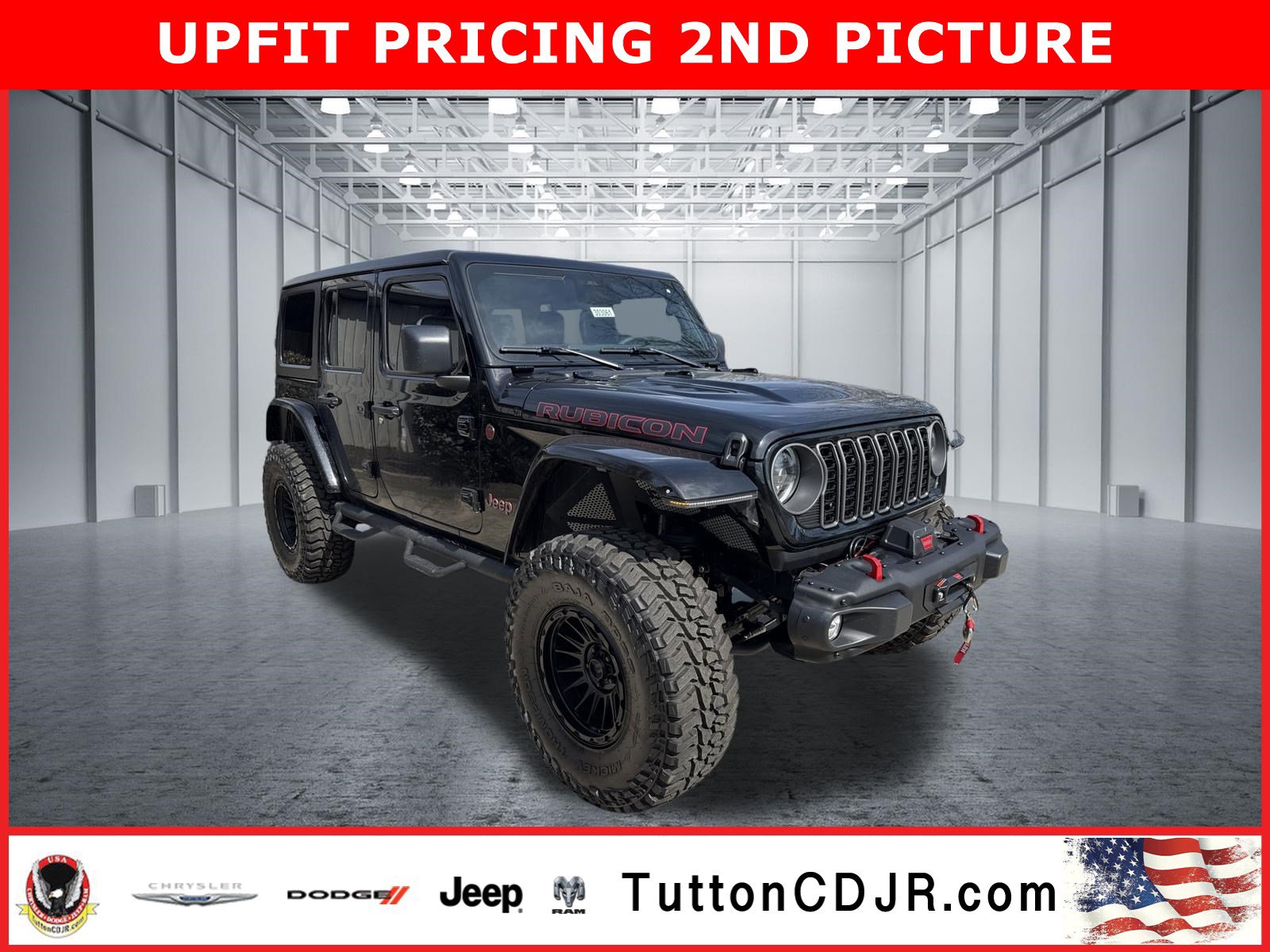 New 2025 Jeep Wrangler Unlimited Rubicon w/ Steel Bumper Group AWD/4WD image 1
