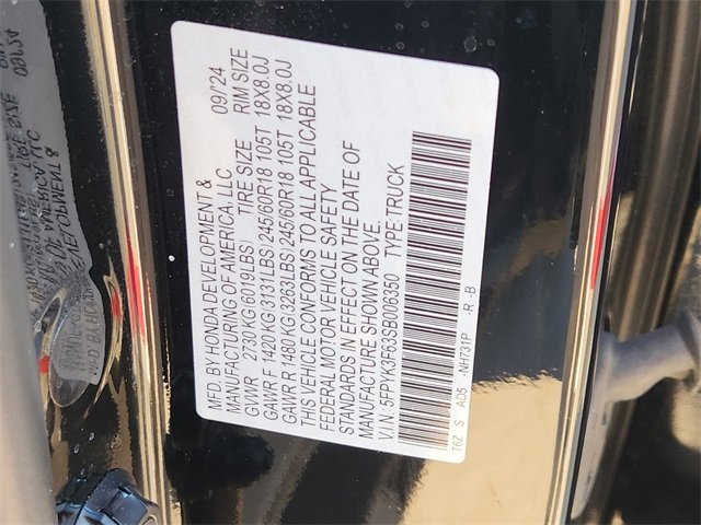 Certified 2025 Honda Ridgeline TrailSport image 21