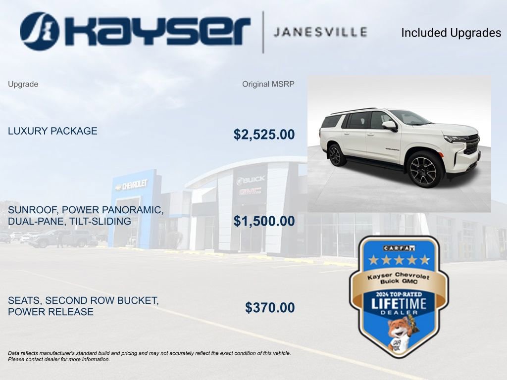 Used 2022 Chevrolet Suburban RST w/ Luxury Package image 2