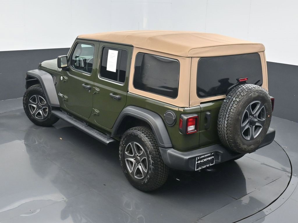 Certified 2021 Jeep Wrangler Unlimited Sport image 39