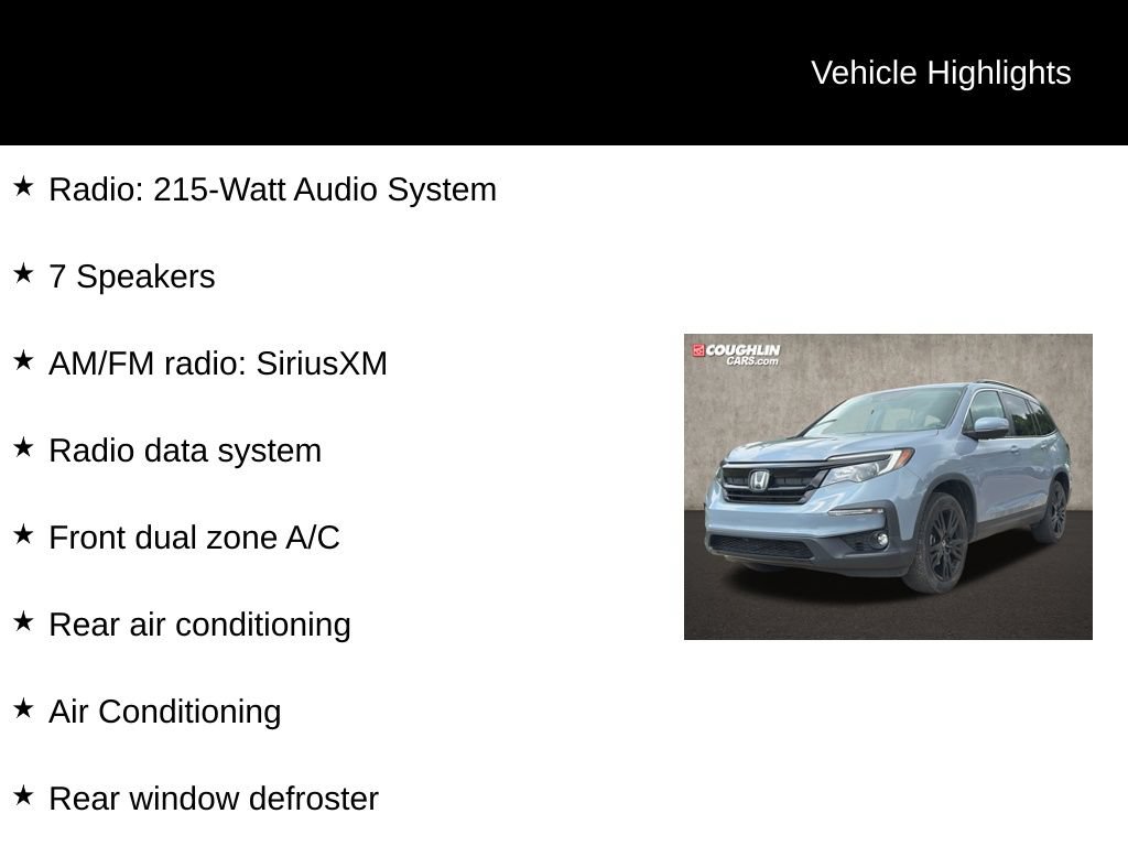 Used 2022 Honda Pilot Special Edition image 2