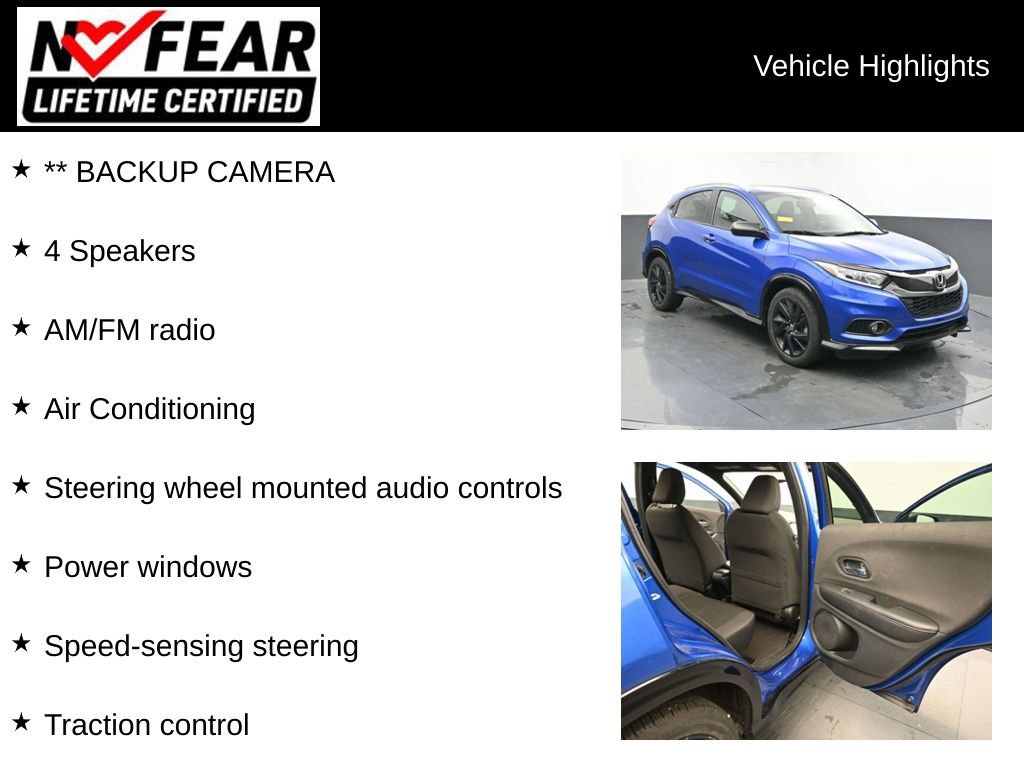 Used 2022 Honda HR-V Sport image 2