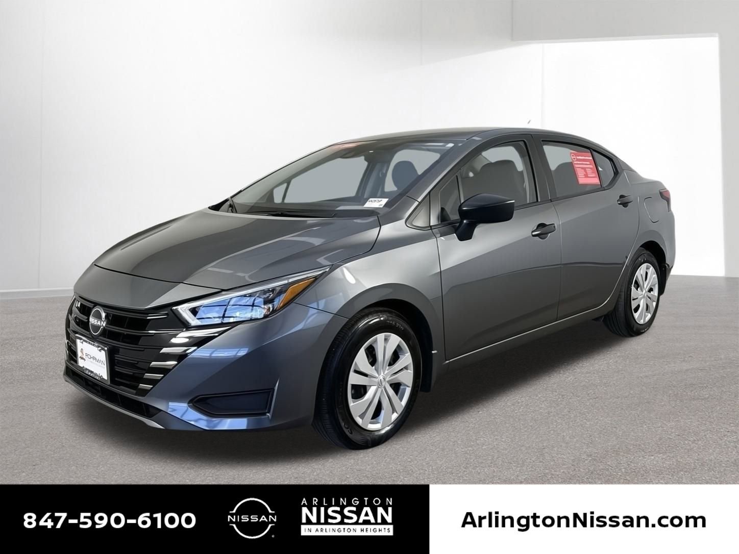 Certified 2025 Nissan Versa S w/ Trunk Package video 1