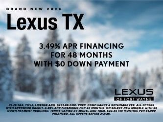 New 2026 Lexus TX 350 AWD image 6
