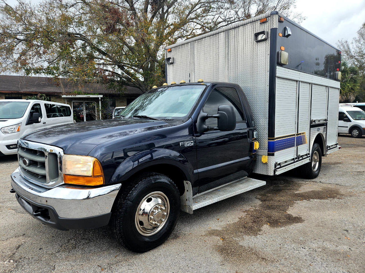 Used 2000 Ford F350 12 ft. E-One Utility Body image 2