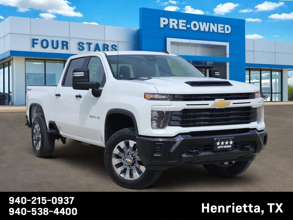 Used 2024 Chevrolet Silverado 2500 Custom w/ Custom Convenience Package