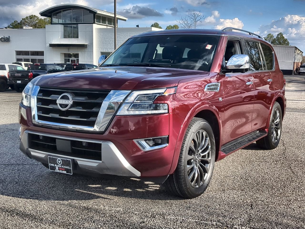 Used 2022 Nissan Armada Platinum w/ Captain's Chairs Package image 4