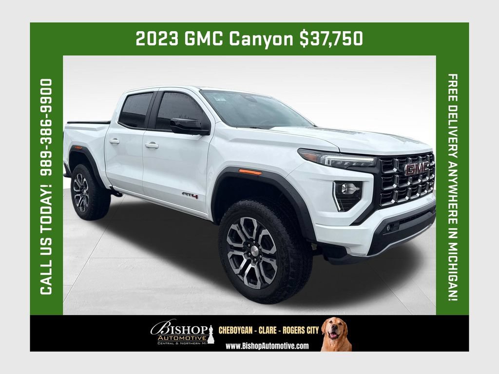 Used 2023 GMC Canyon AT4 w/ Canyon Safety Plus Package AWD/4WD image 1
