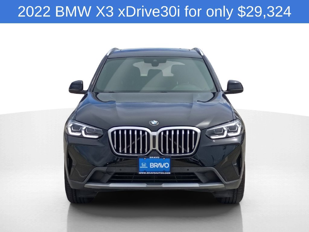 Used 2022 BMW X3 xDrive30i w/ Convenience Package AWD/4WD image 2
