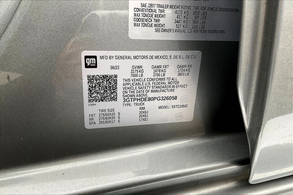Used 2023 GMC Sierra 1500 SLT w/ SLT Premium Plus Package RWD image 23