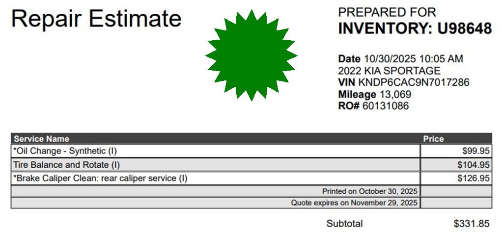 Used 2022 Kia Sportage Nightfall Edition image 3