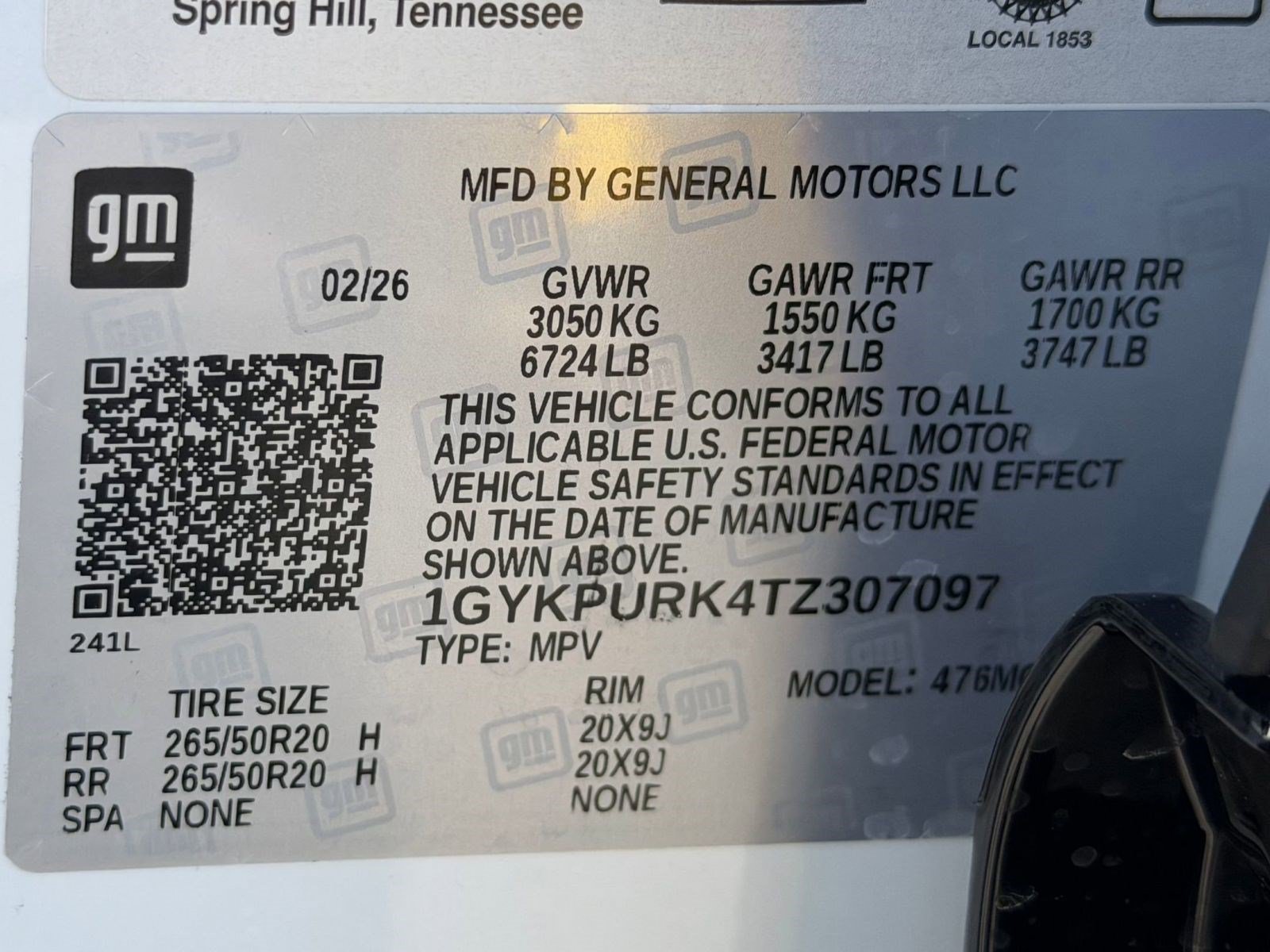 New 2026 Cadillac Lyriq Sport w/ LPO, Floor Liner Package RWD image 21