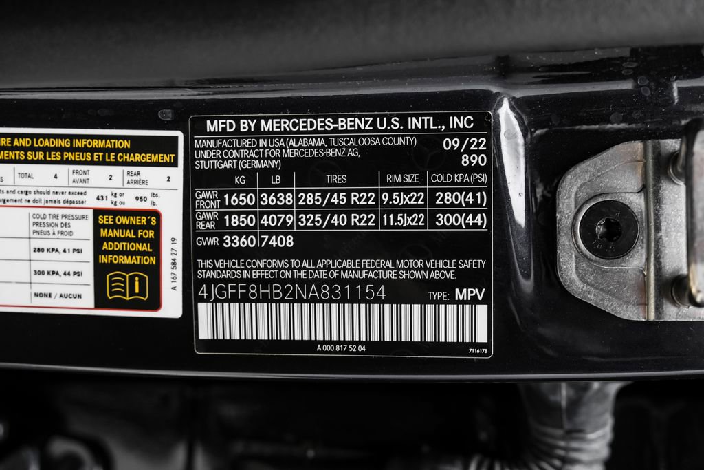 Used 2022 Mercedes-Benz Maybach GLS 600 4MATIC image 69