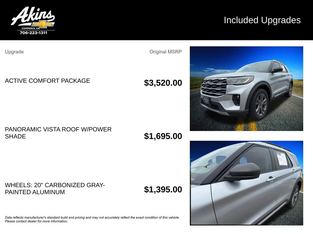 Used 2025 Ford Explorer Active w/ Active Comfort Package image 5