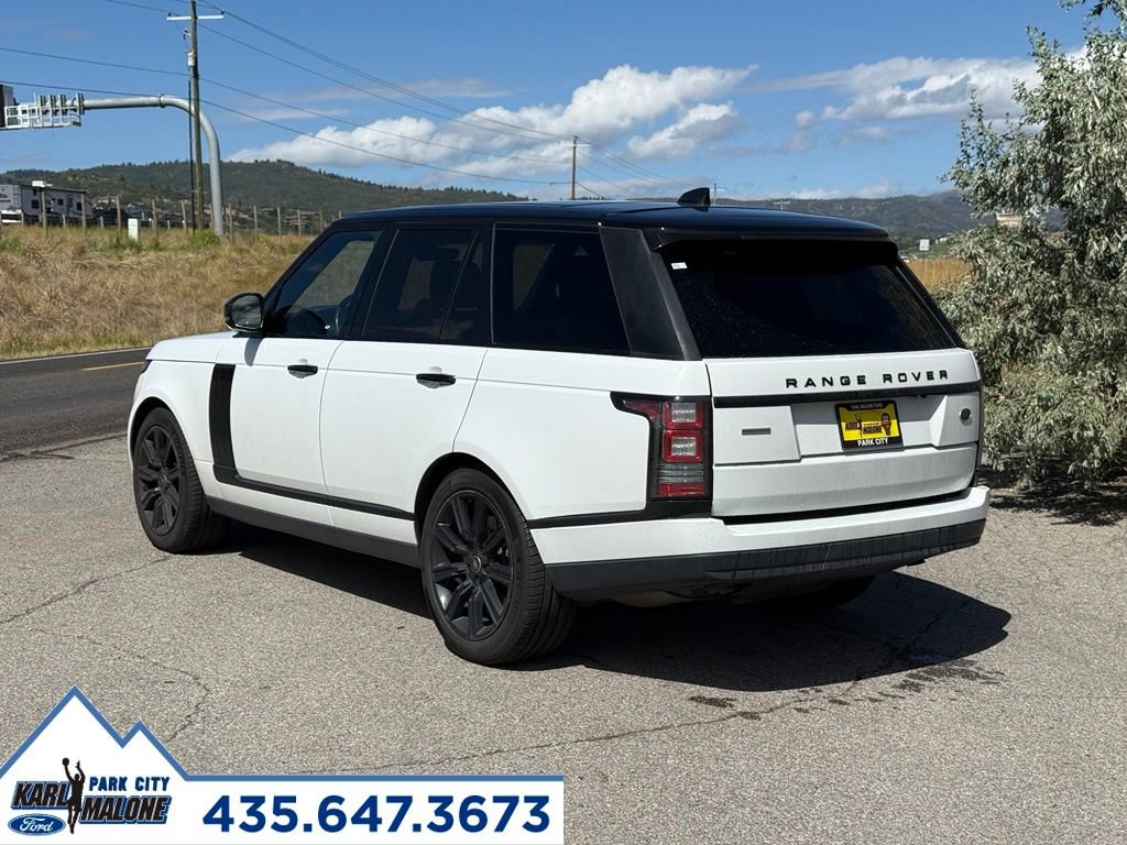 Used 2017 Land Rover Range Rover Supercharged AWD/4WD image 3