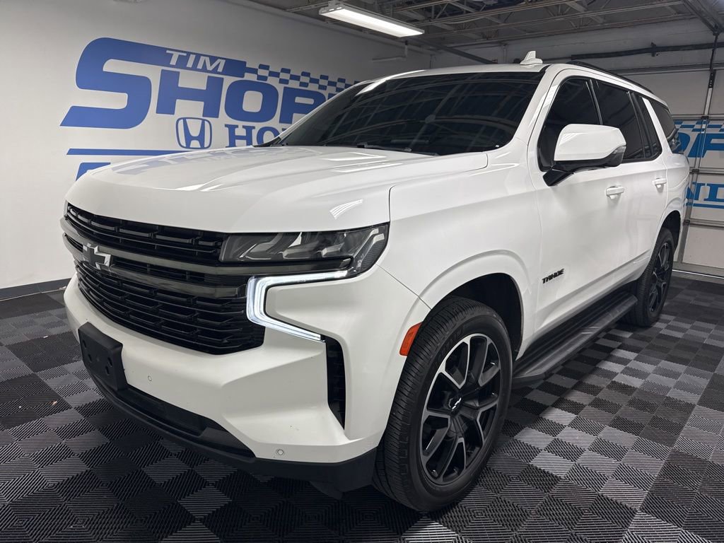 Used 2021 Chevrolet Tahoe RST w/ Luxury Package AWD/4WD image 1