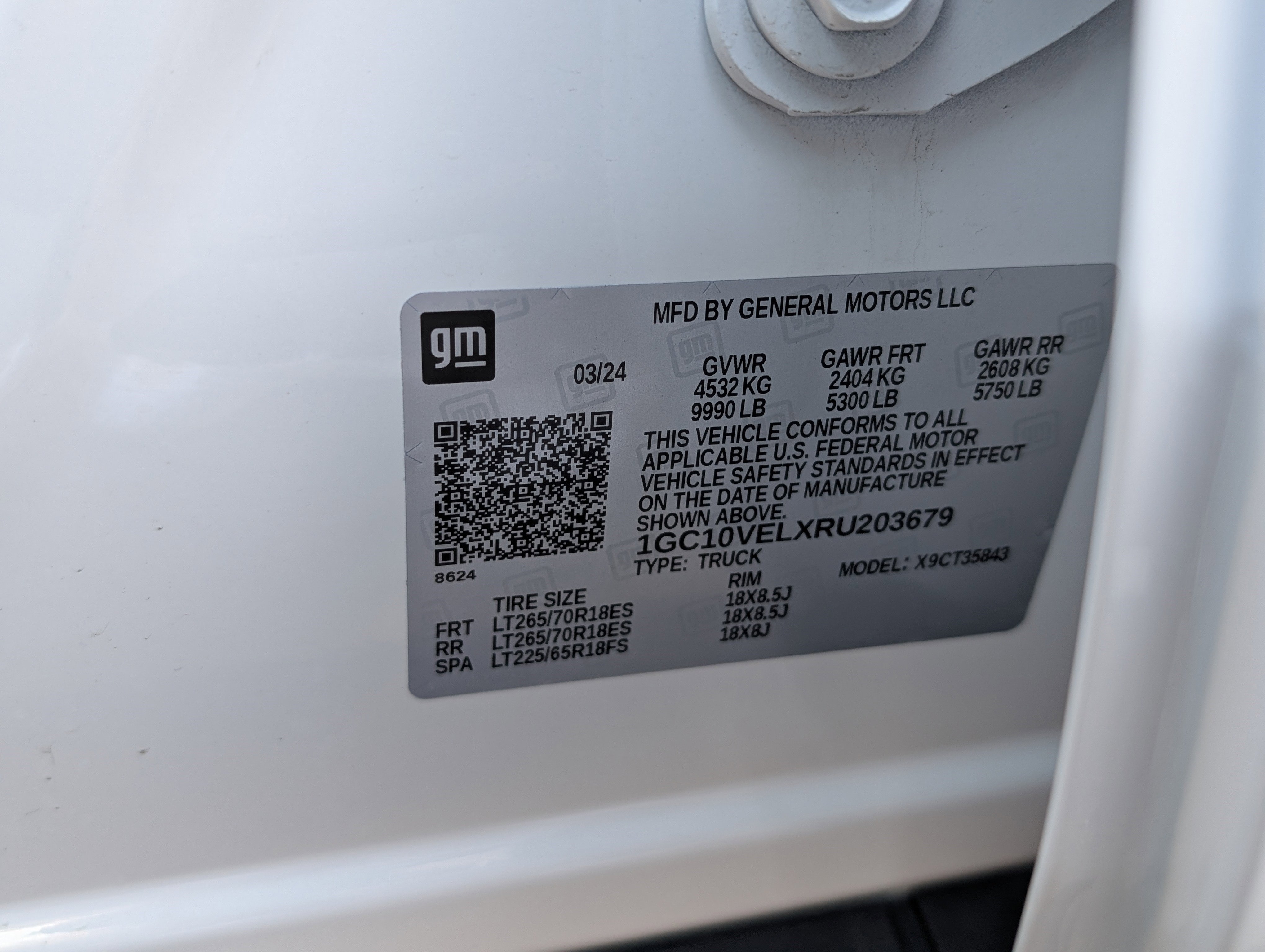 Used 2024 Chevrolet Silverado EV W/T image 33
