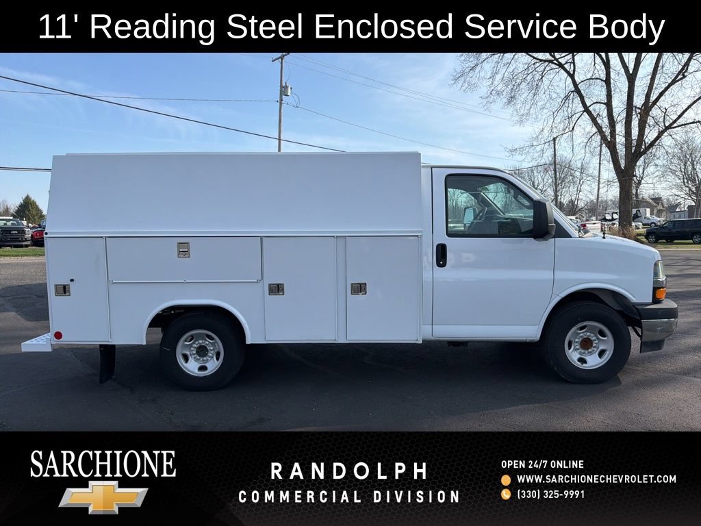 New 2025 Chevrolet Express 3500 w/ Power Convenience Package RWD image 1