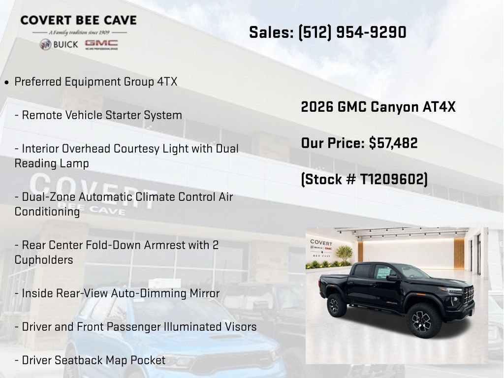 New 2026 GMC Canyon AT4X AWD/4WD image 13