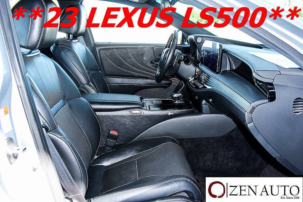 Used 2023 Lexus LS 500 w/ Accessory Package (Z1) RWD image 28